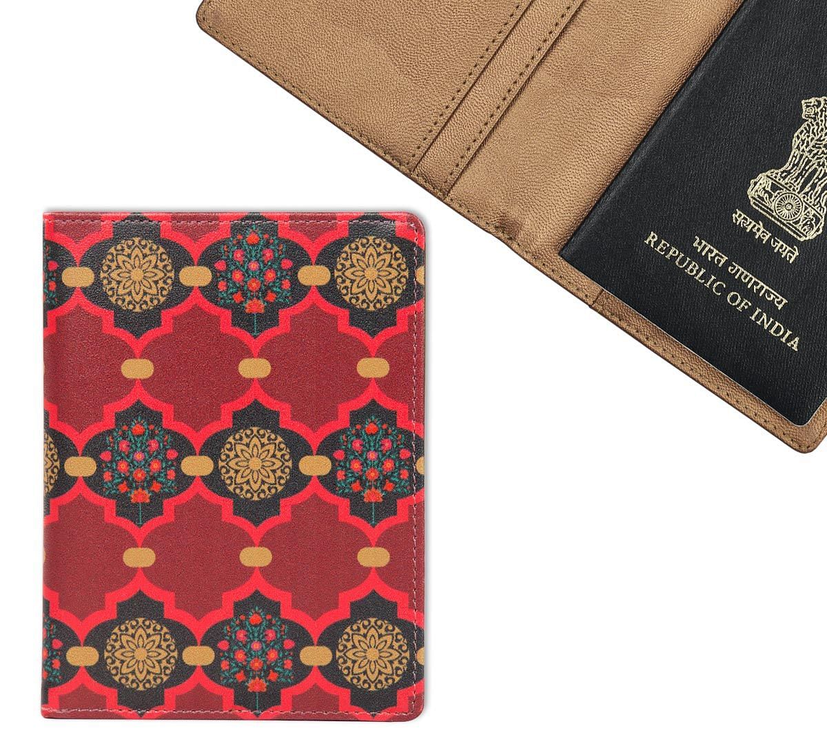 Latticed Synergy Passport Cover