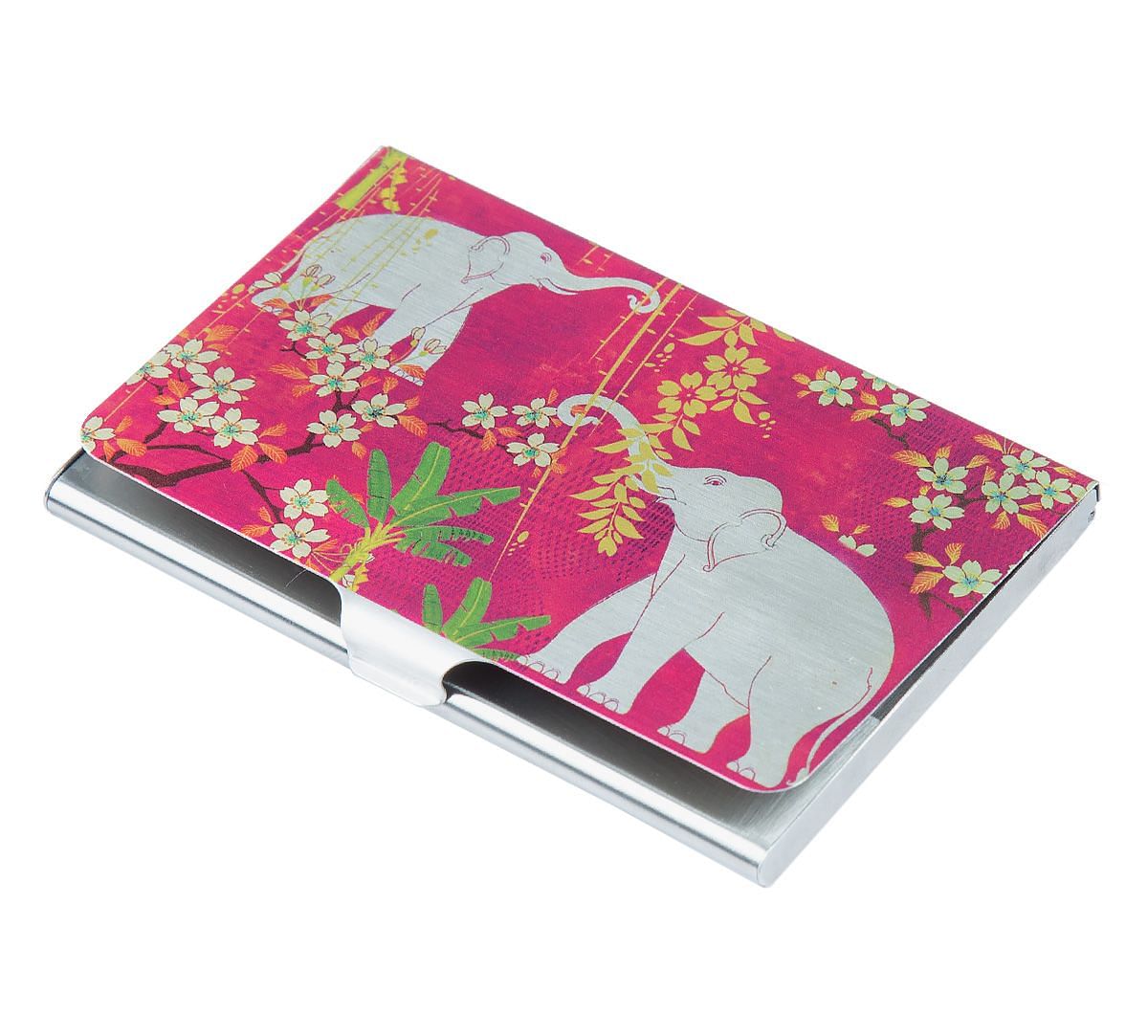 Scarlet Tusk Visiting Card Holder