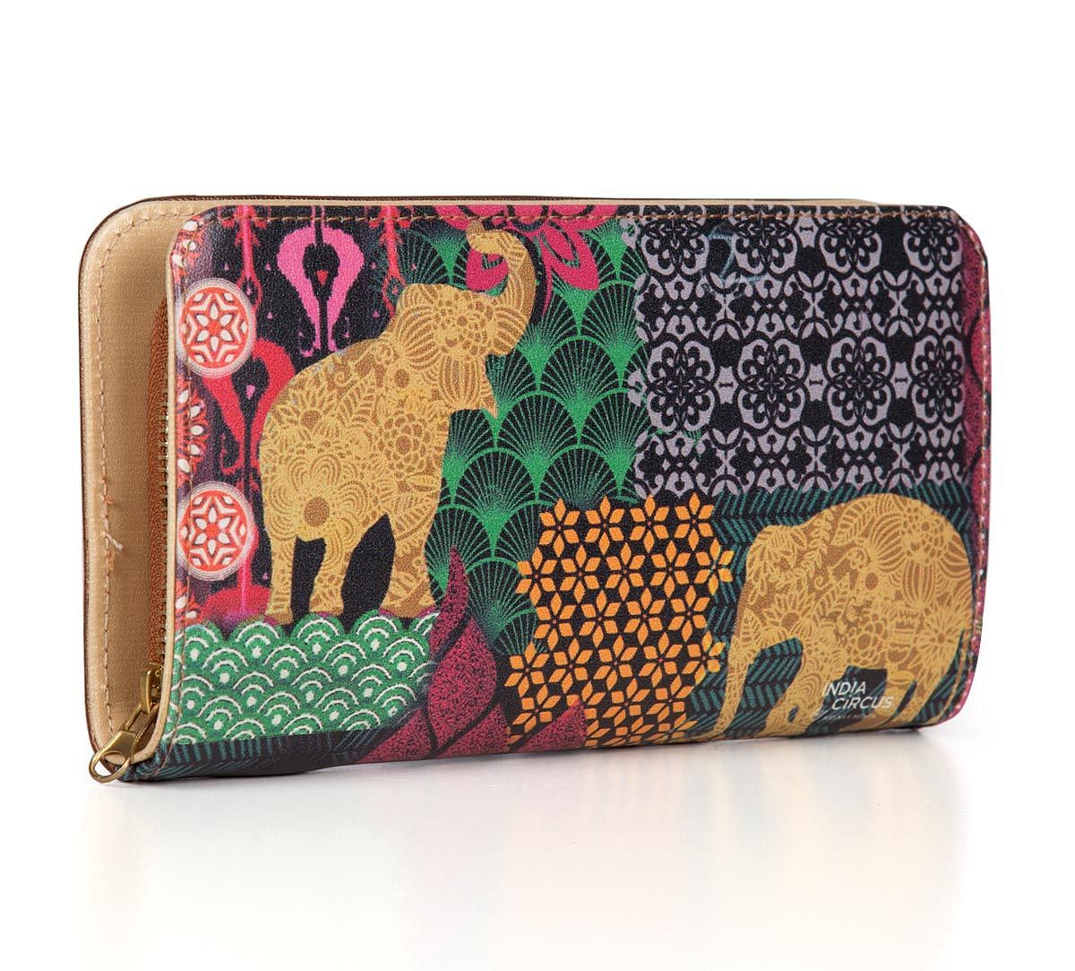 Mammal Kaleidoscope Zipper Wallet