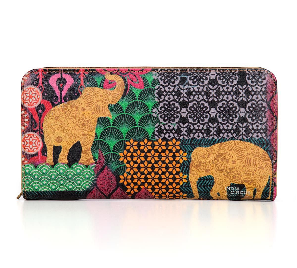 Mammal Kaleidoscope Zipper Wallet