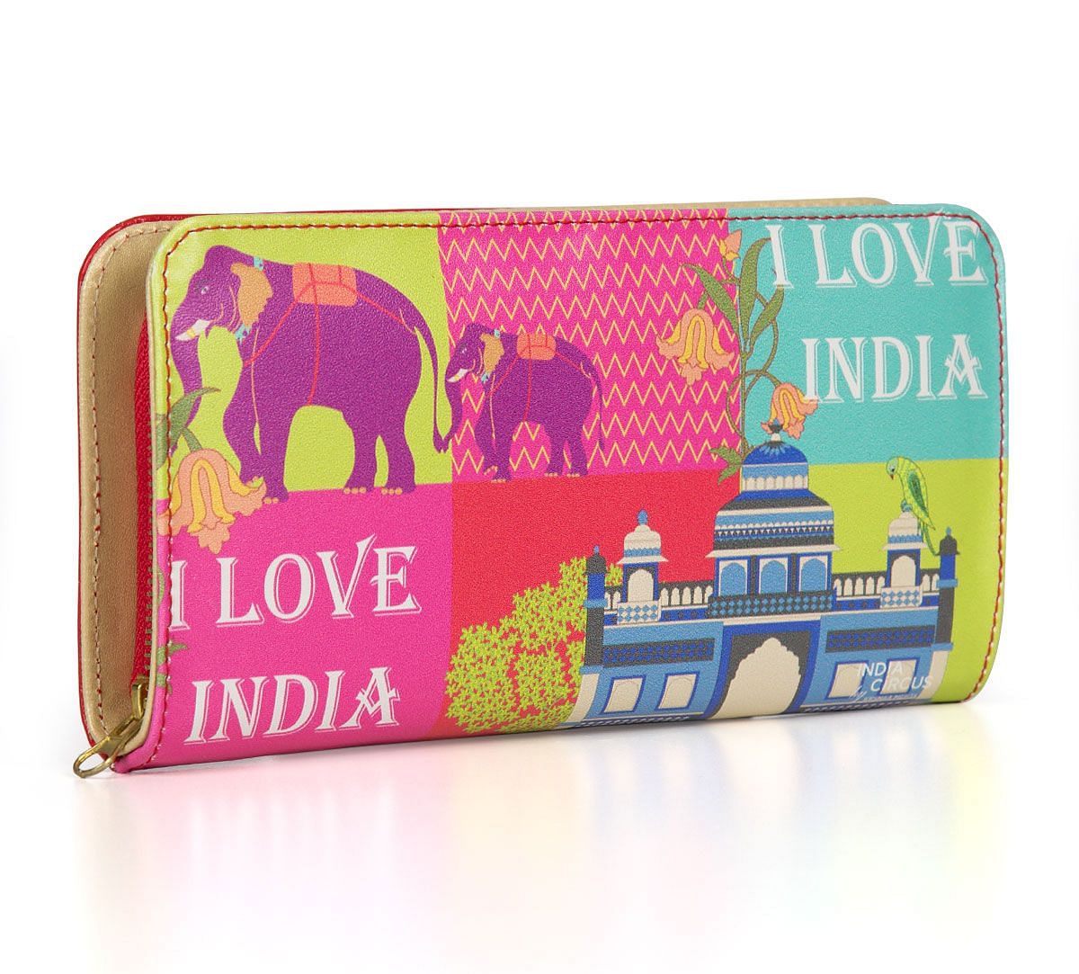 Pop Patriot Zipper Wallet