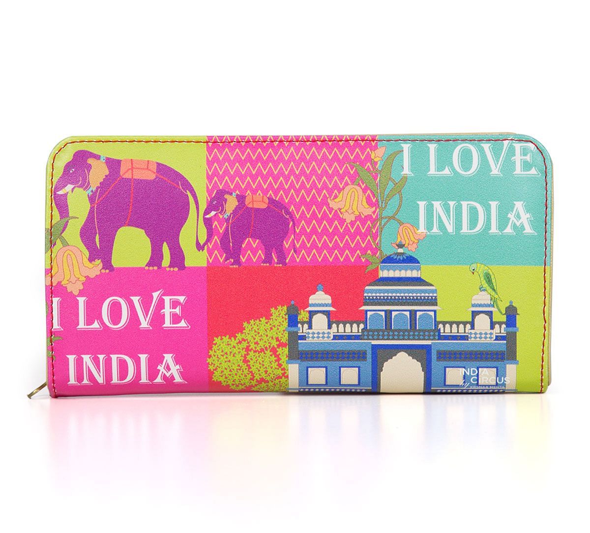 Pop Patriot Zipper Wallet