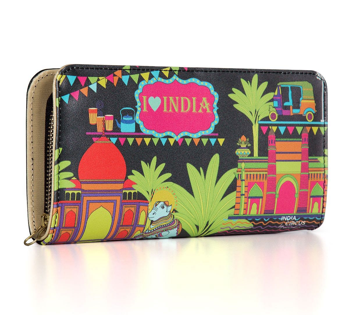 India Indulgence Zipper Wallet