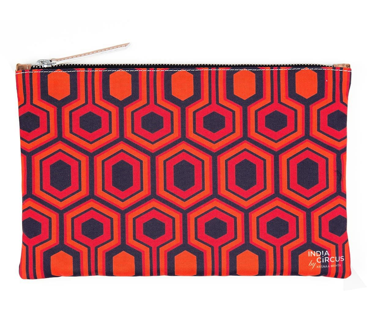 Prismatic Hexagons Utility Pouch