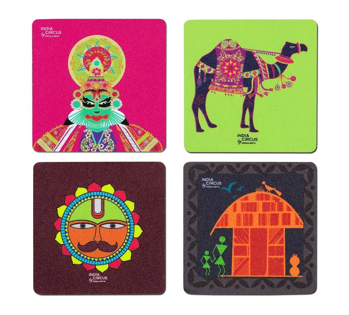 Indie Expression Fridge Magnet (Set of 4)