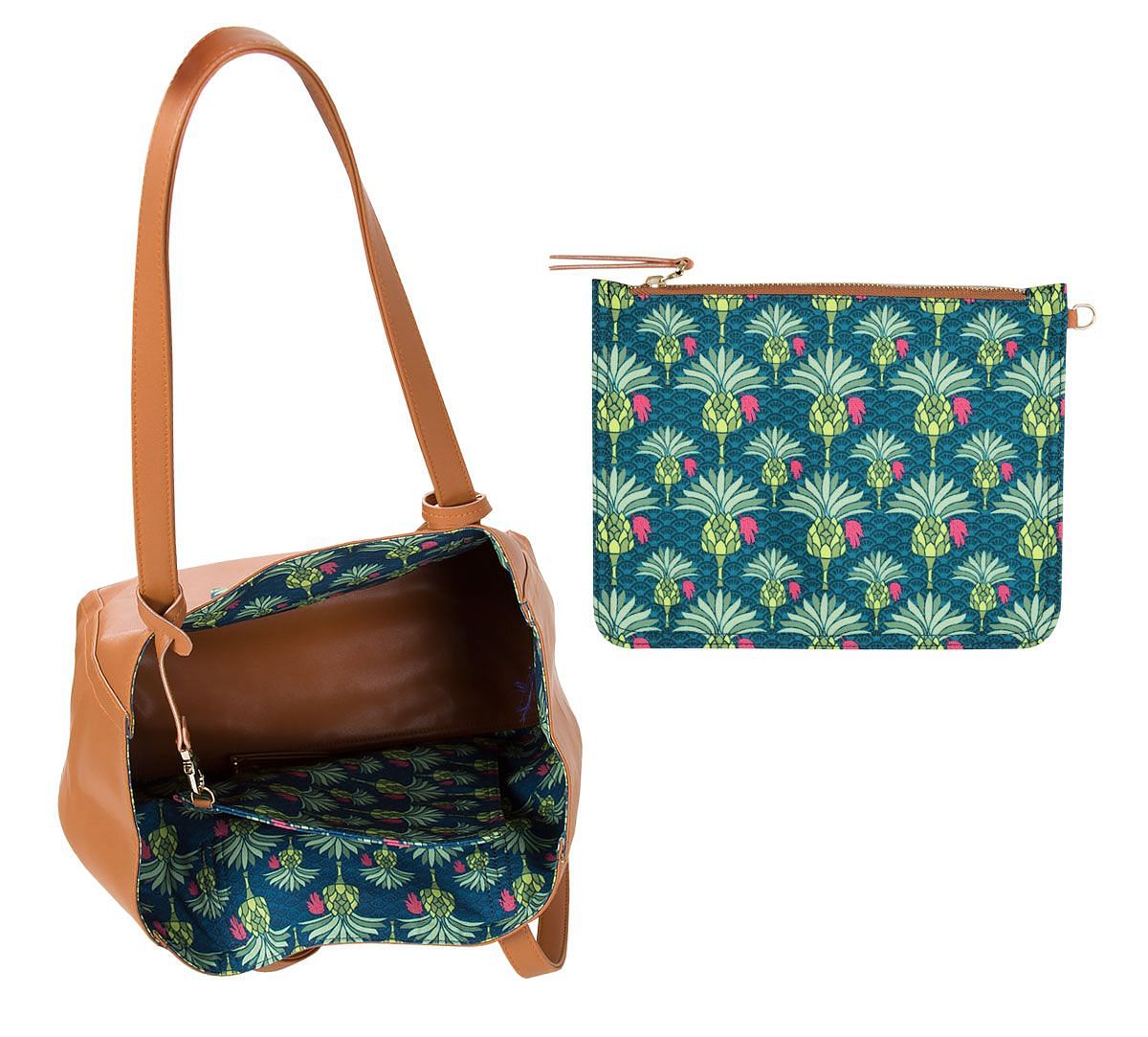 Palmeira Reiteration Reversible Bag