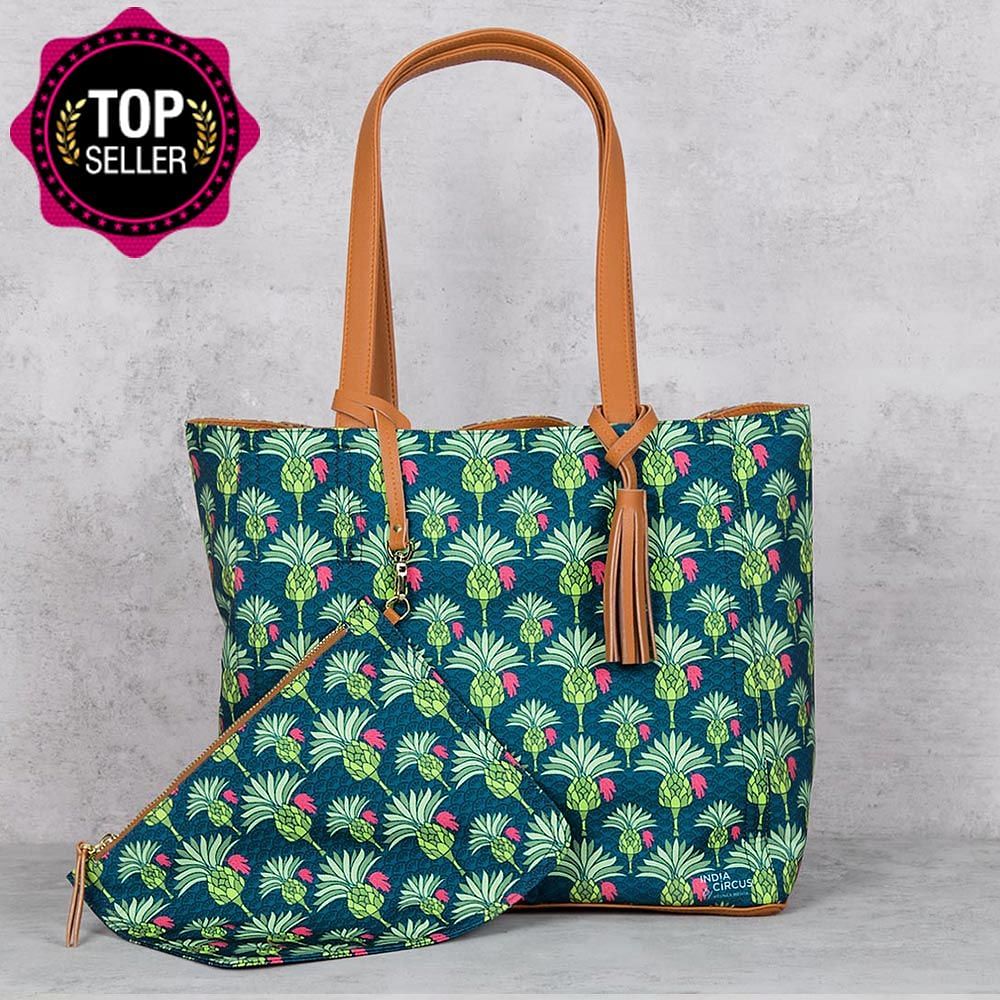 Palmeira Reiteration Reversible Bag