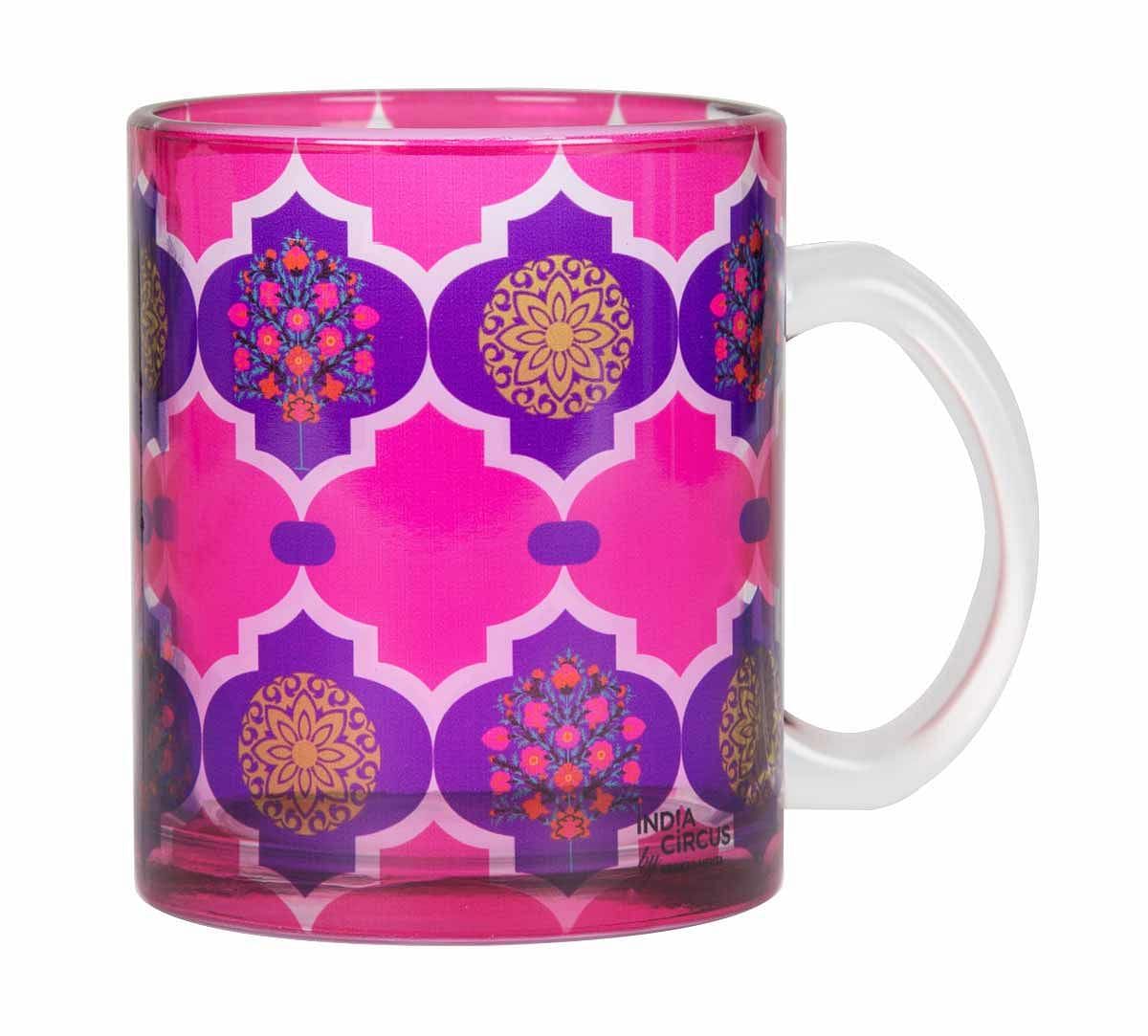 Latticed Synergy Glass Mug