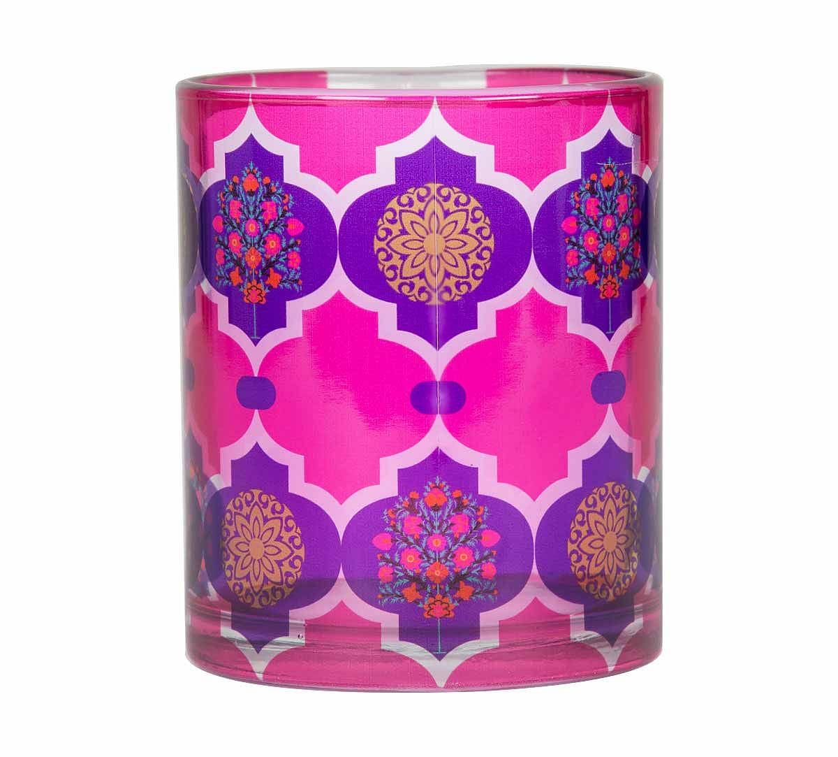 Latticed Synergy Glass Mug