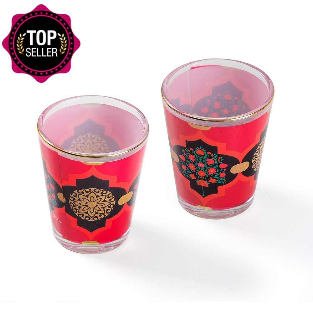 Latticed Synergy Shot Glass