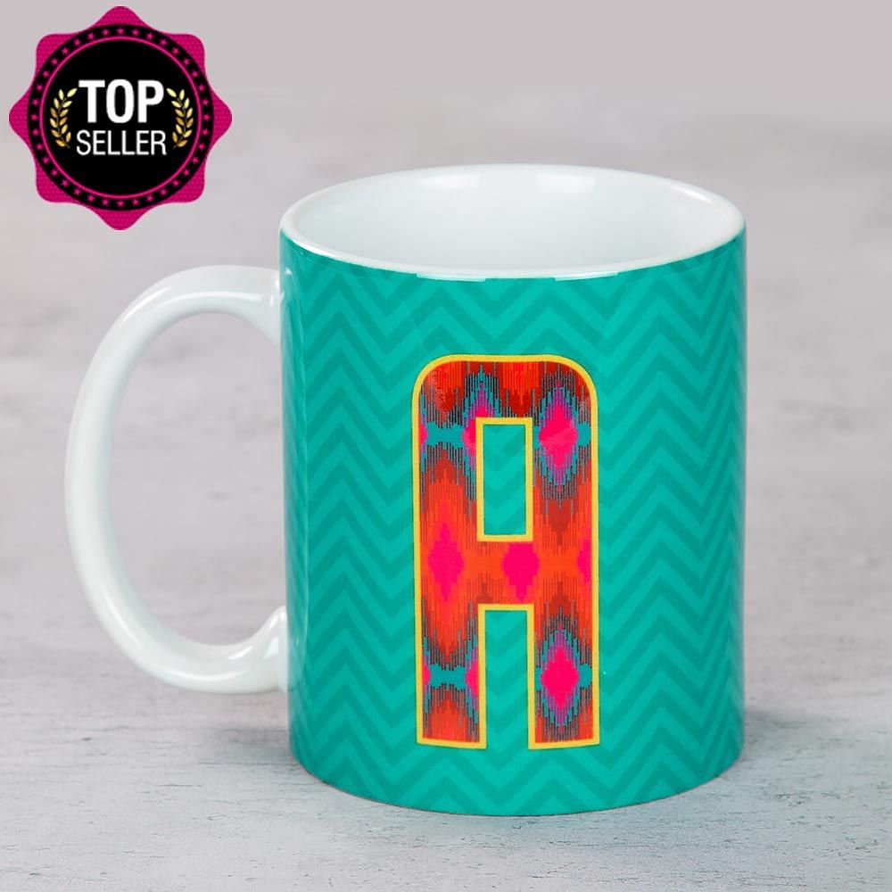 Chevron Abyssal Coffee Mugs