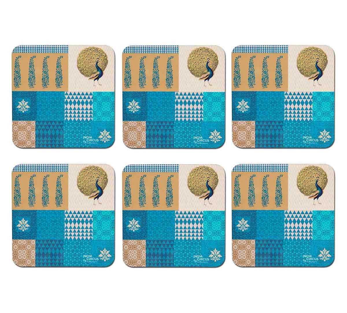 Geometric Pirouette MDF Coasters (Set of 6)