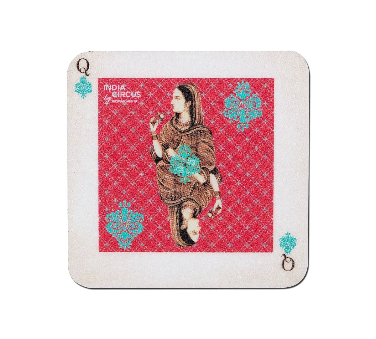 Mughal Queen Playing card Fridge Magnet