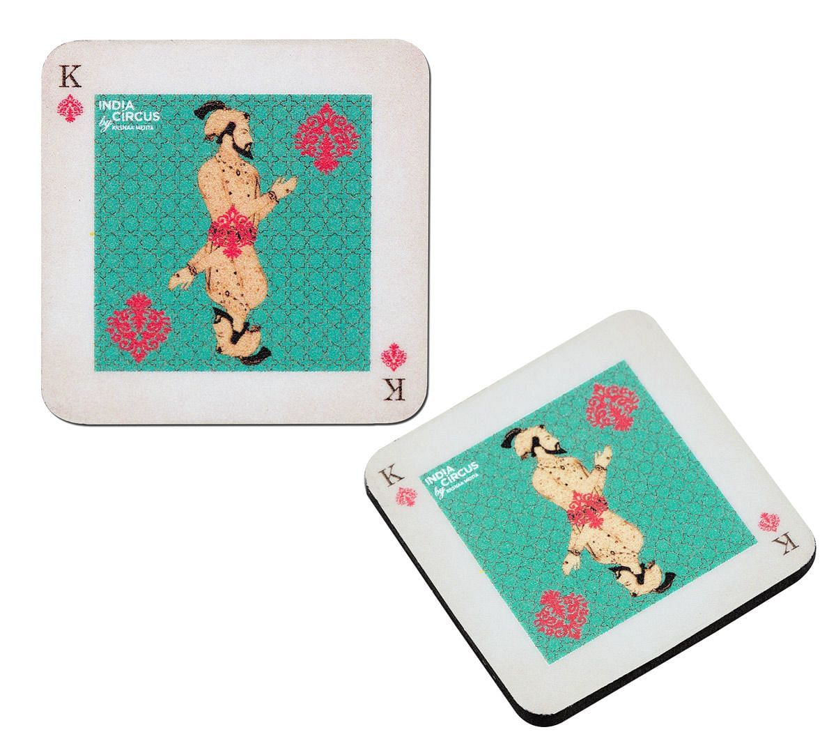 Mughal King Playing Card Fridge Magnet