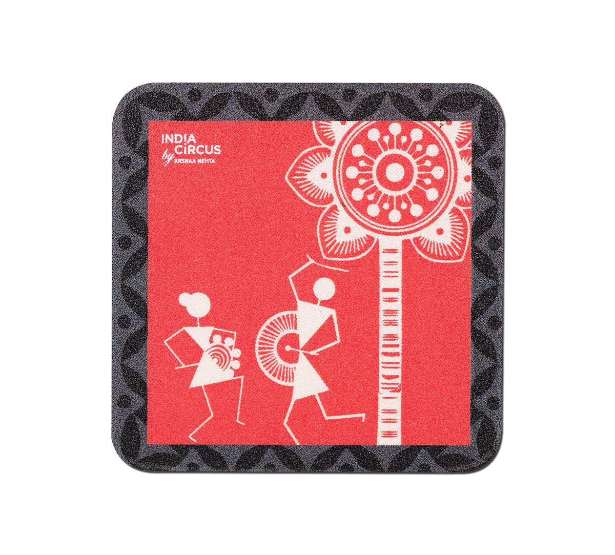 Warli Talasari Dance Fridge Magnet