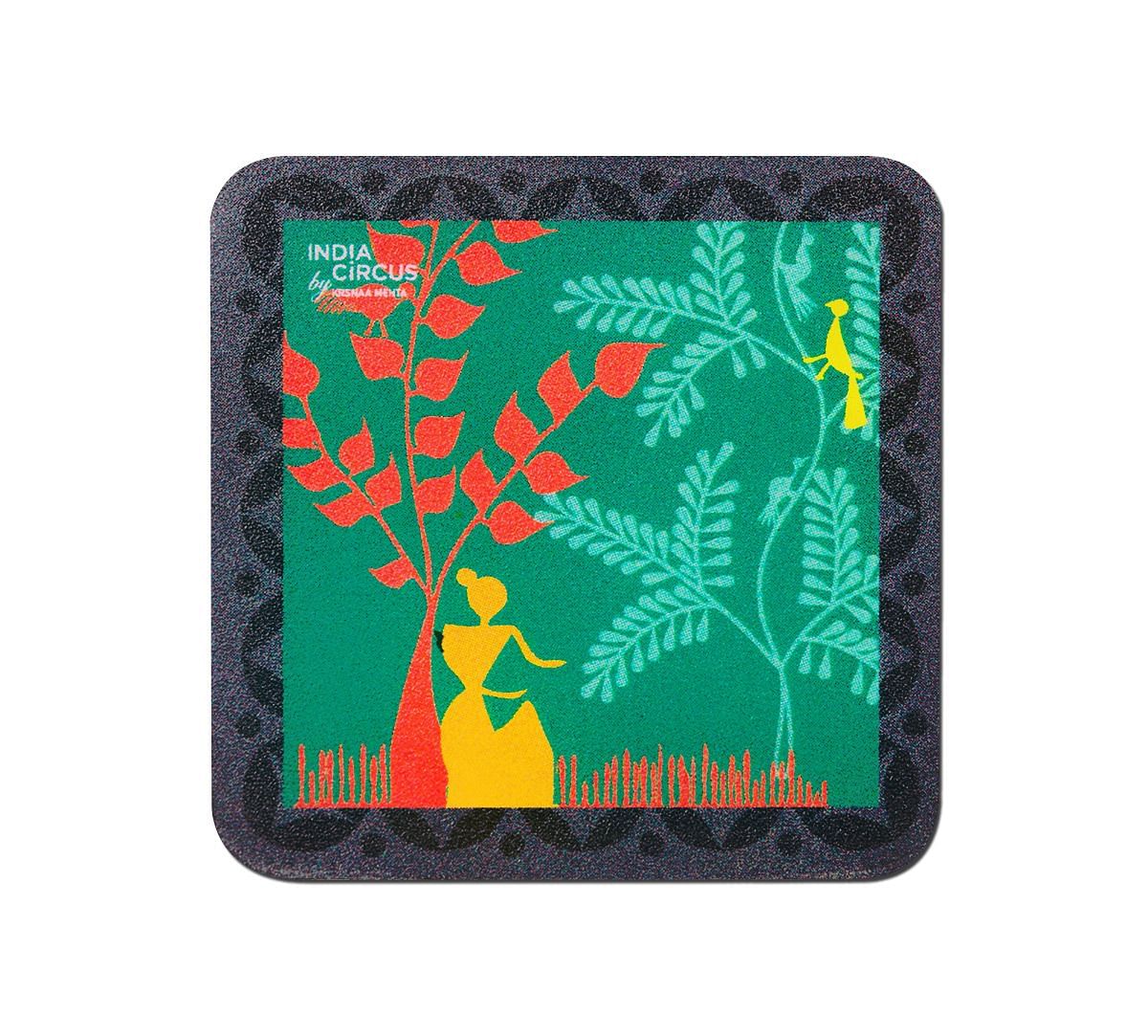 Warli Feminity Fridge Magnet