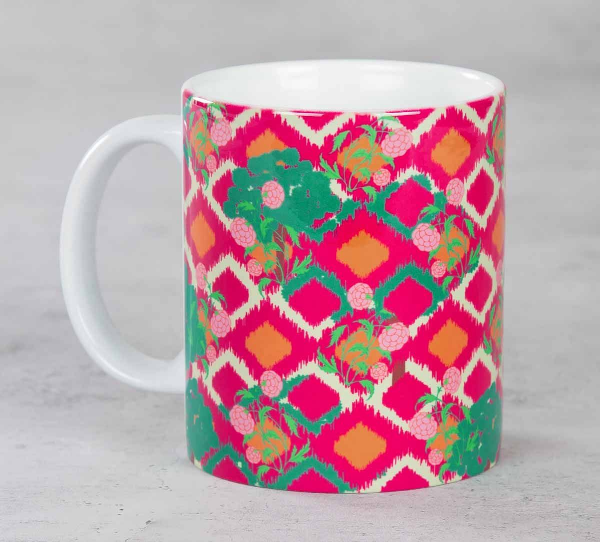 Lattice Vermillion Mug