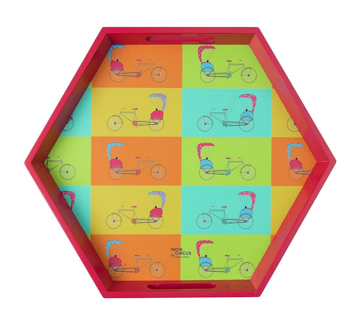 India Circus Pop Jinricksha Tray