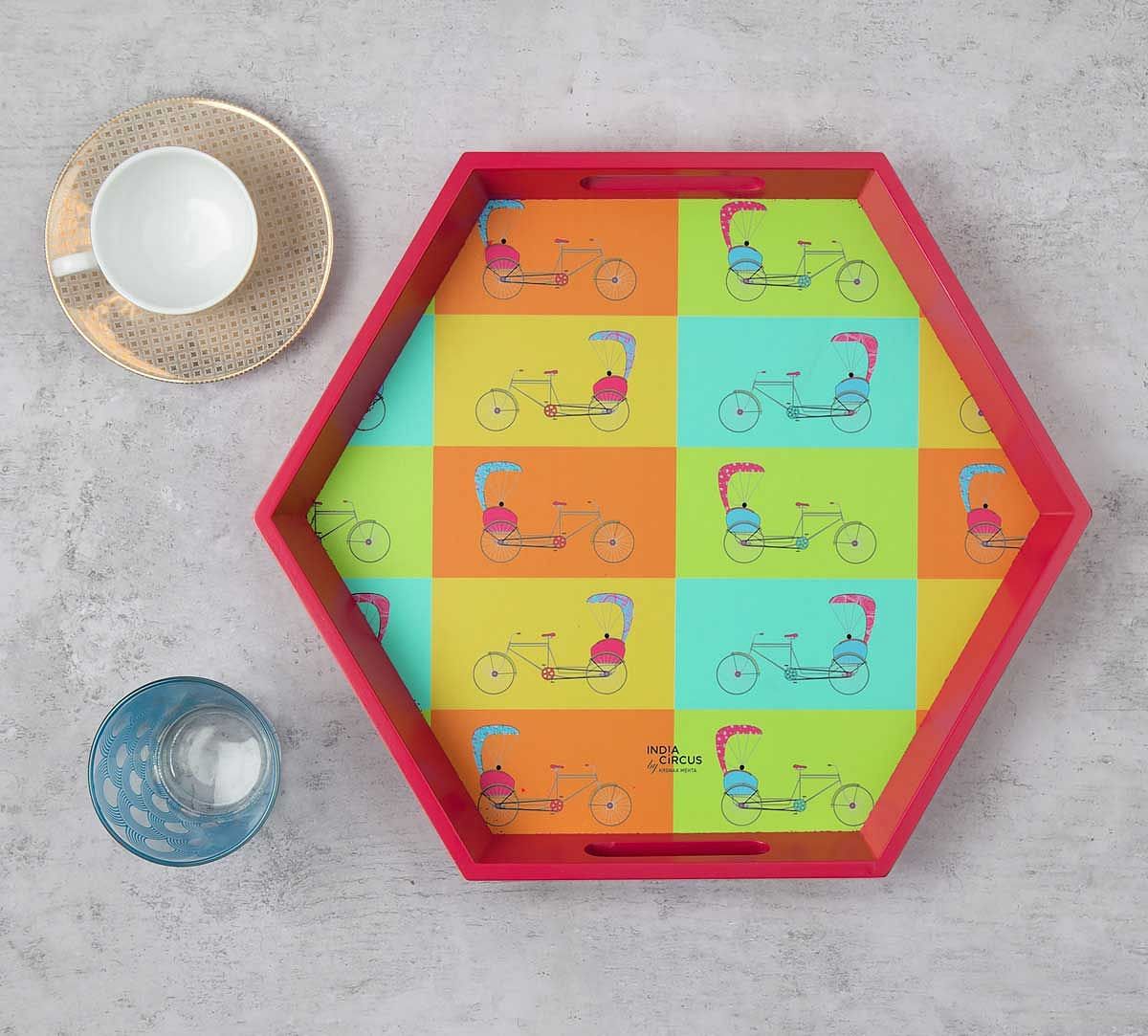 India Circus Pop Jinricksha Tray