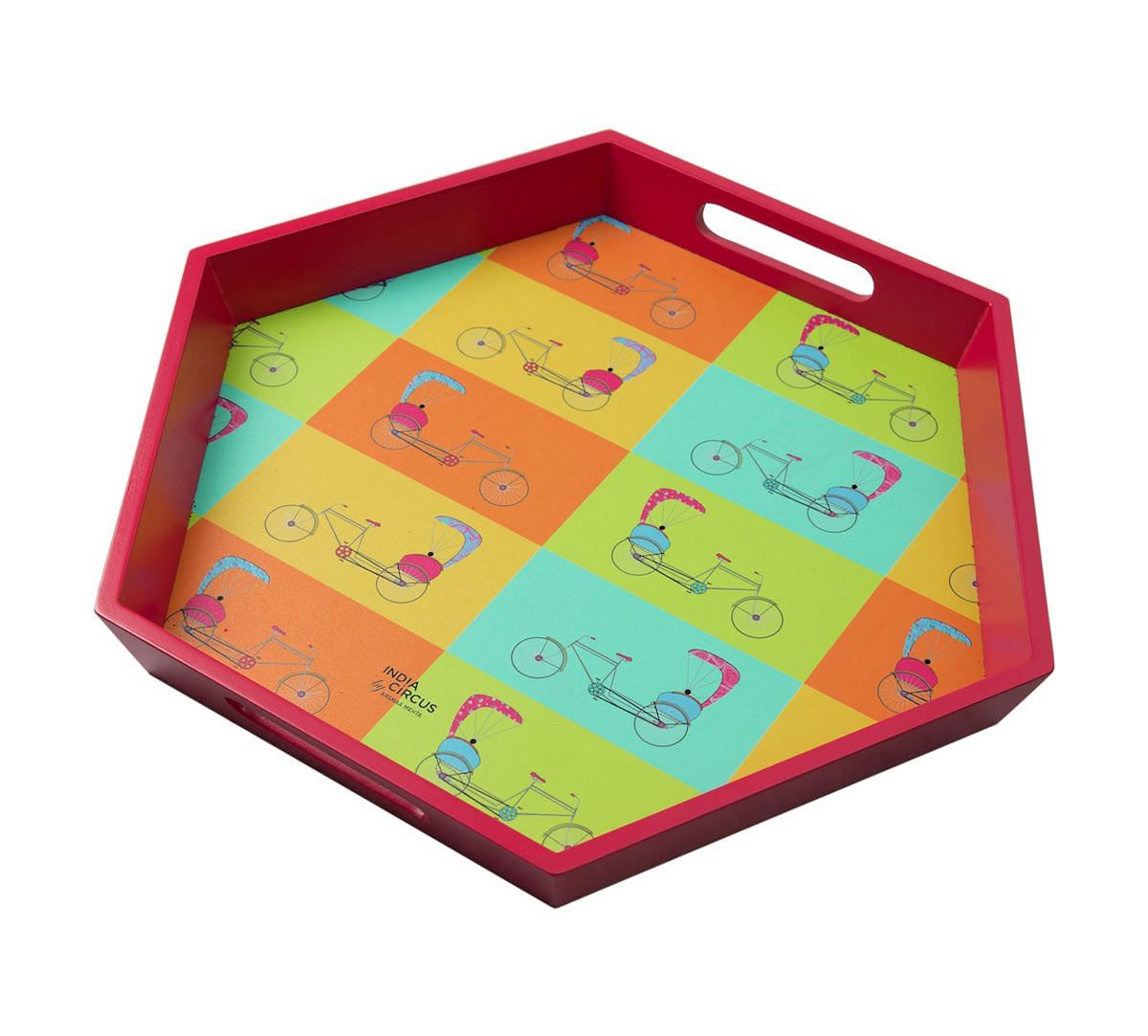India Circus Pop Jinricksha Tray