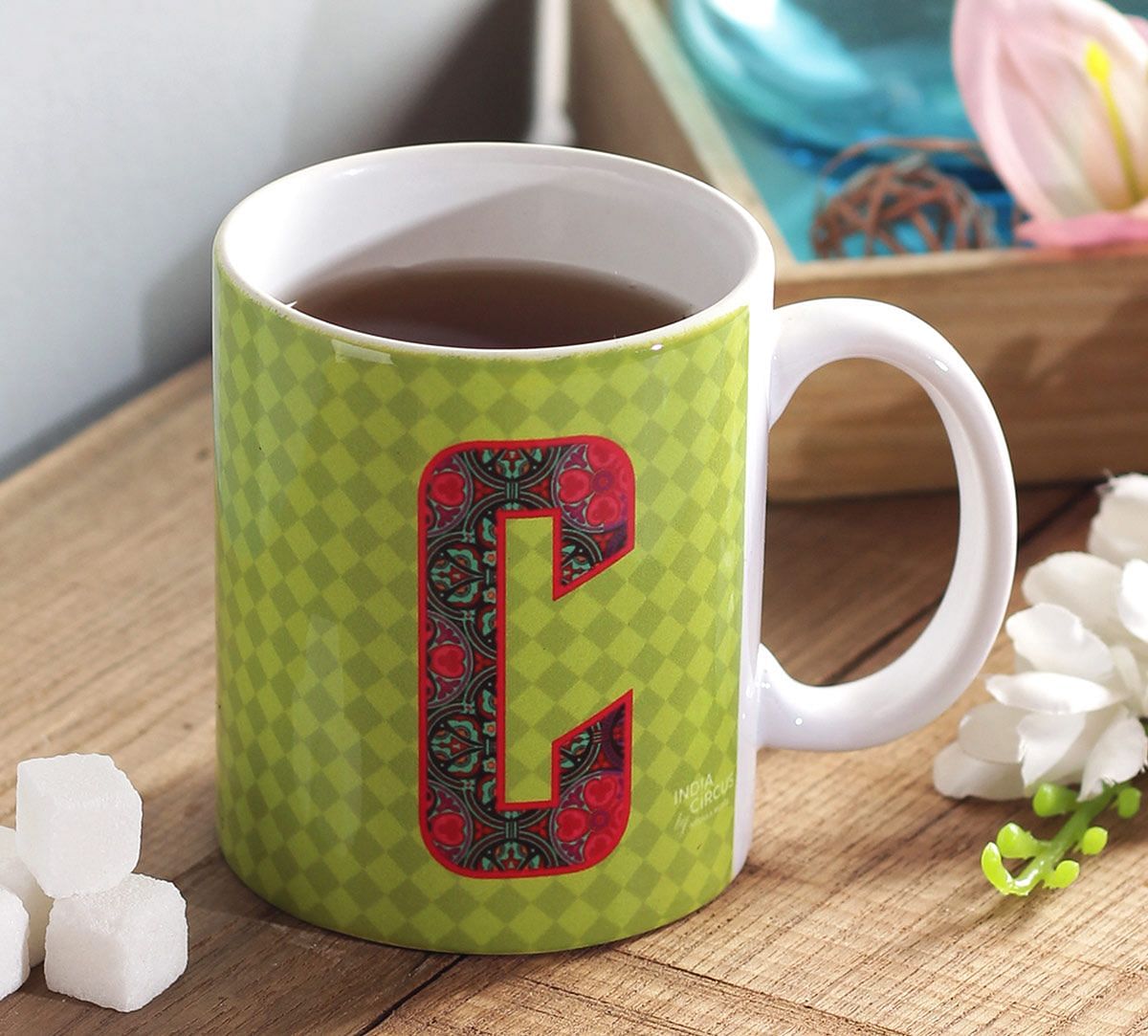 India Circus Cool Alphabet C Mug