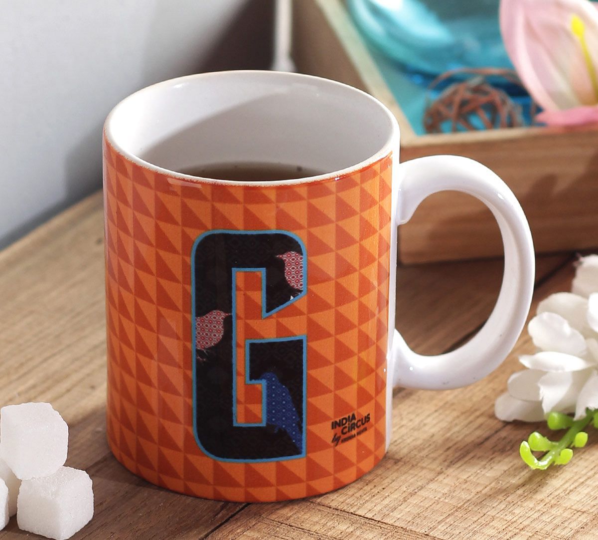 India Circus Glamorous Alphabet G Mug