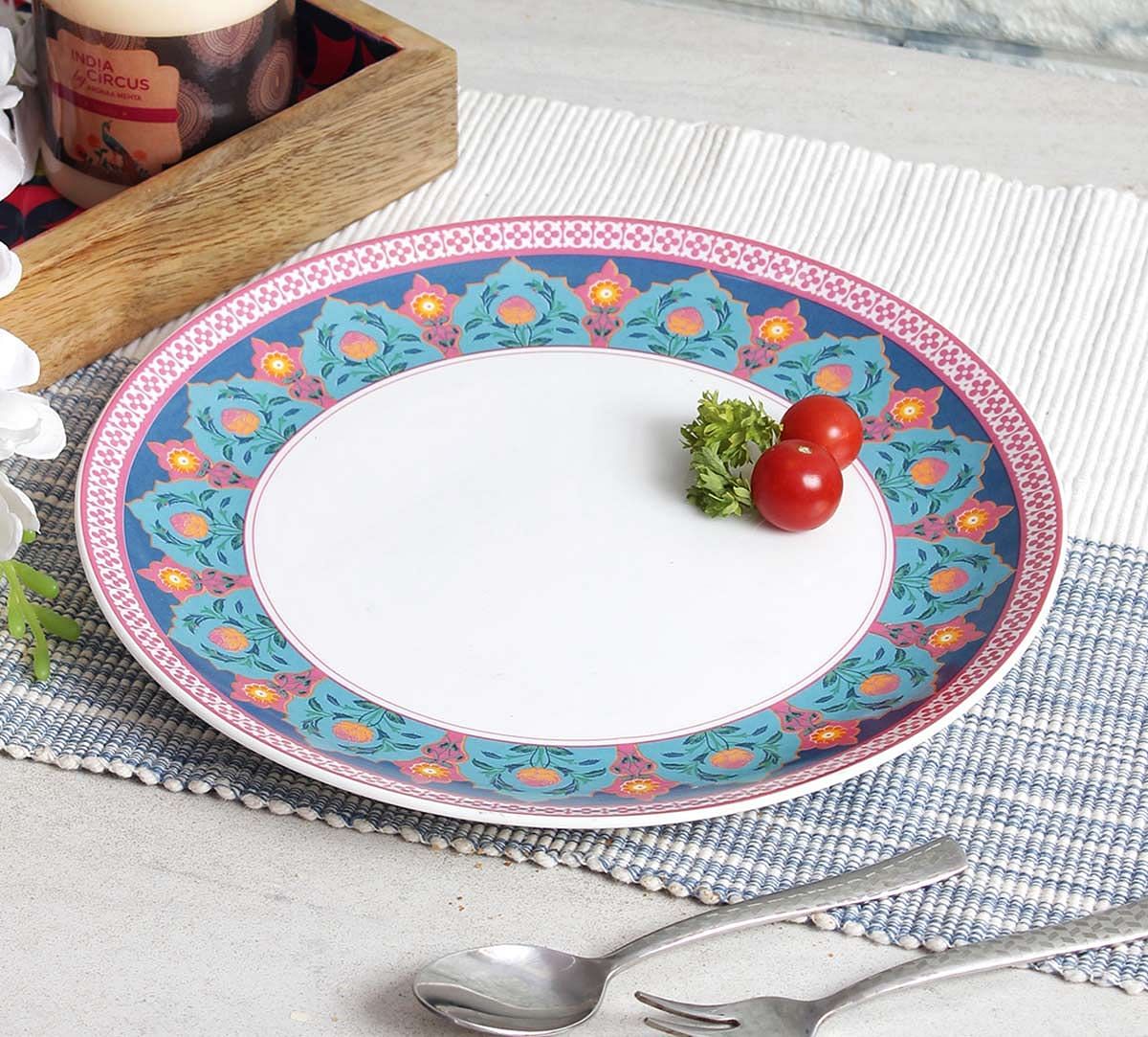 India Circus Rose Creeper Dinner Plate