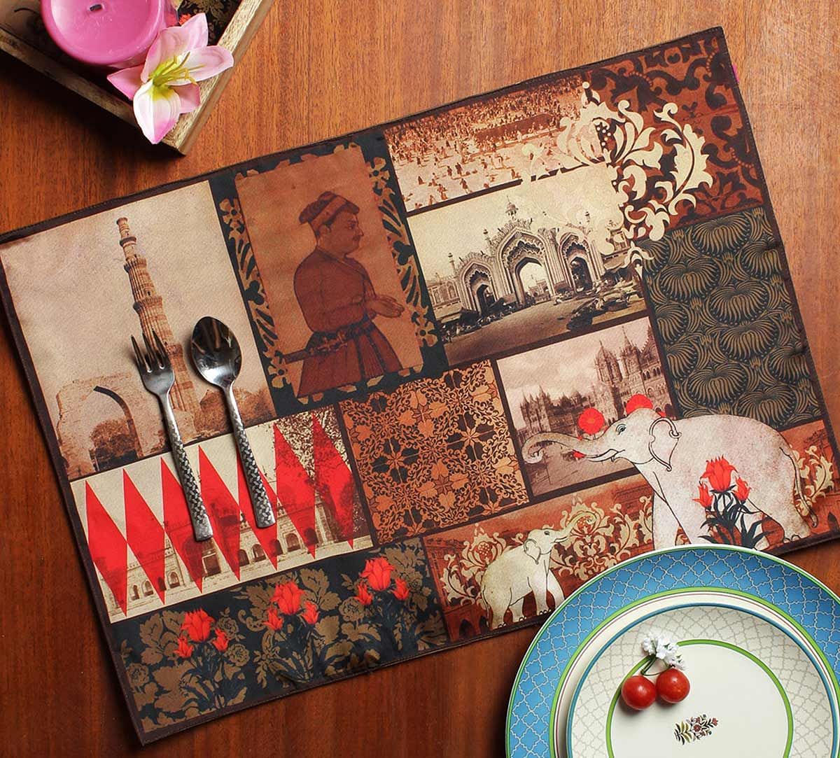 India Circus The Mughal Era Table Mats Set of 6