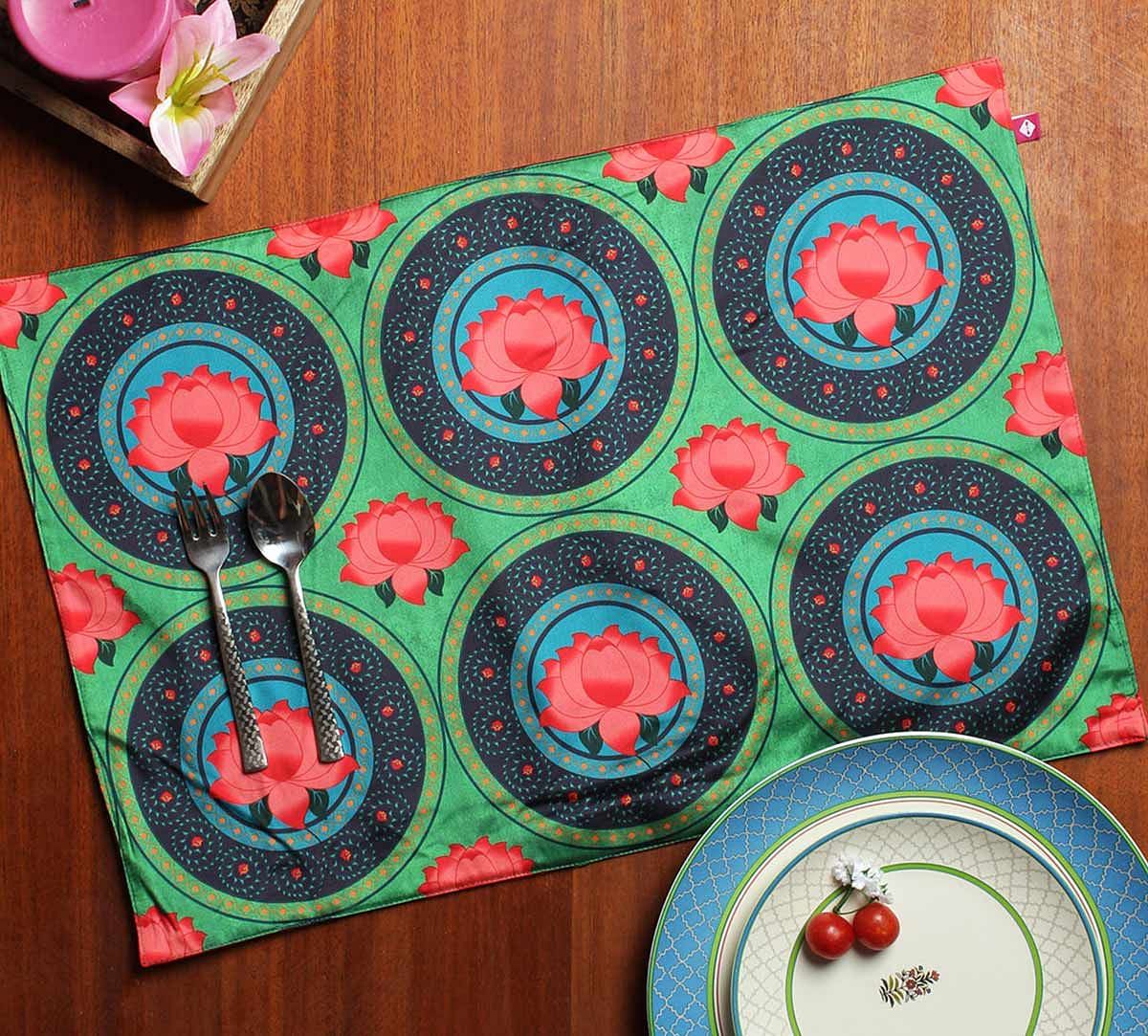 India Circus Platter Symmetry Table Mats Set of 6