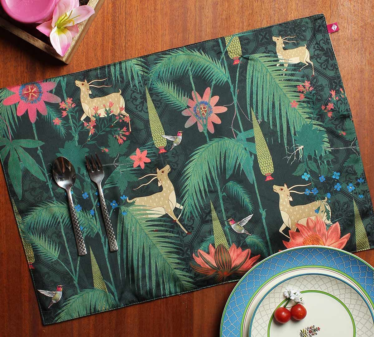 India Circus Forest Fetish Table Mats Set of 6