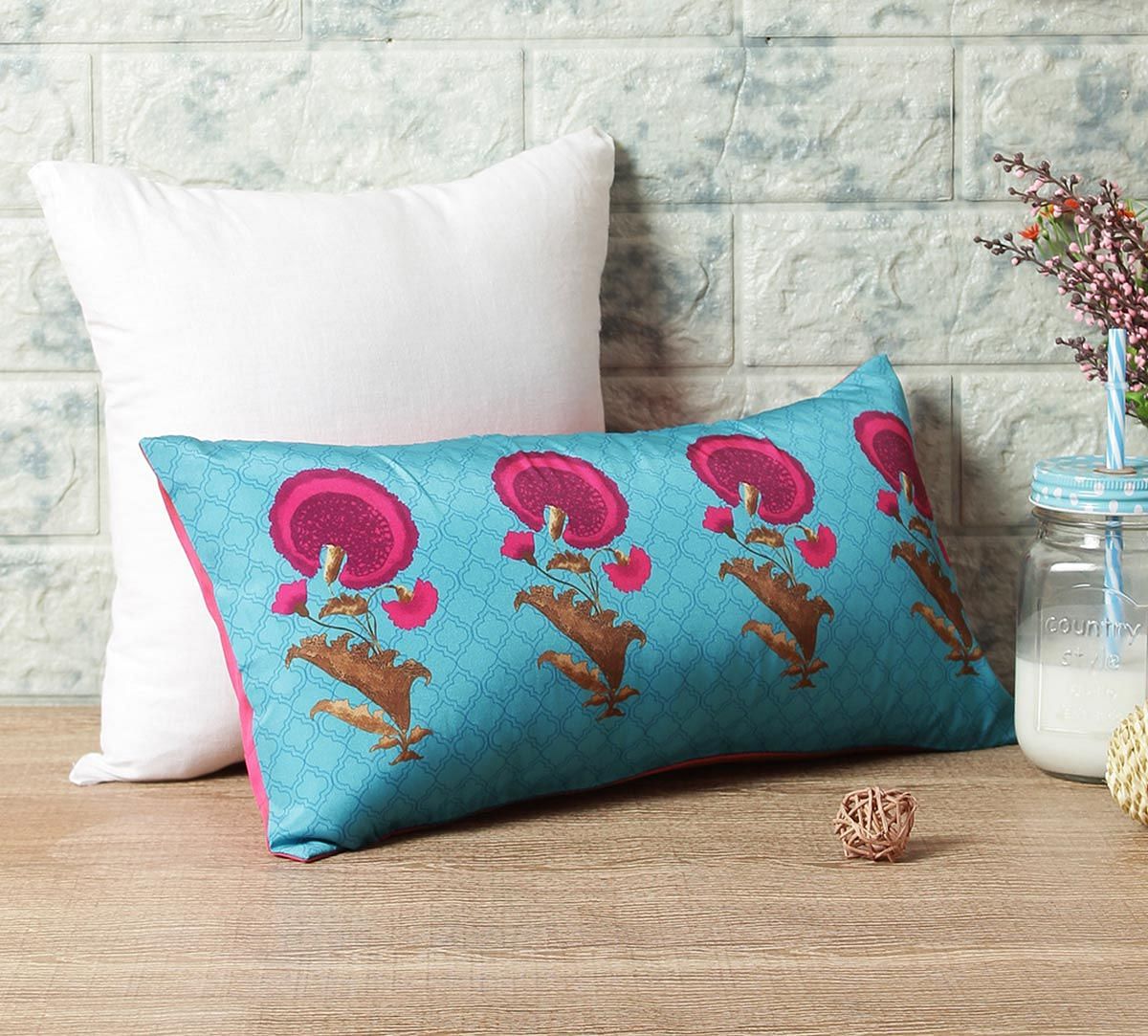 India Circus Teal Flower Regalia 16