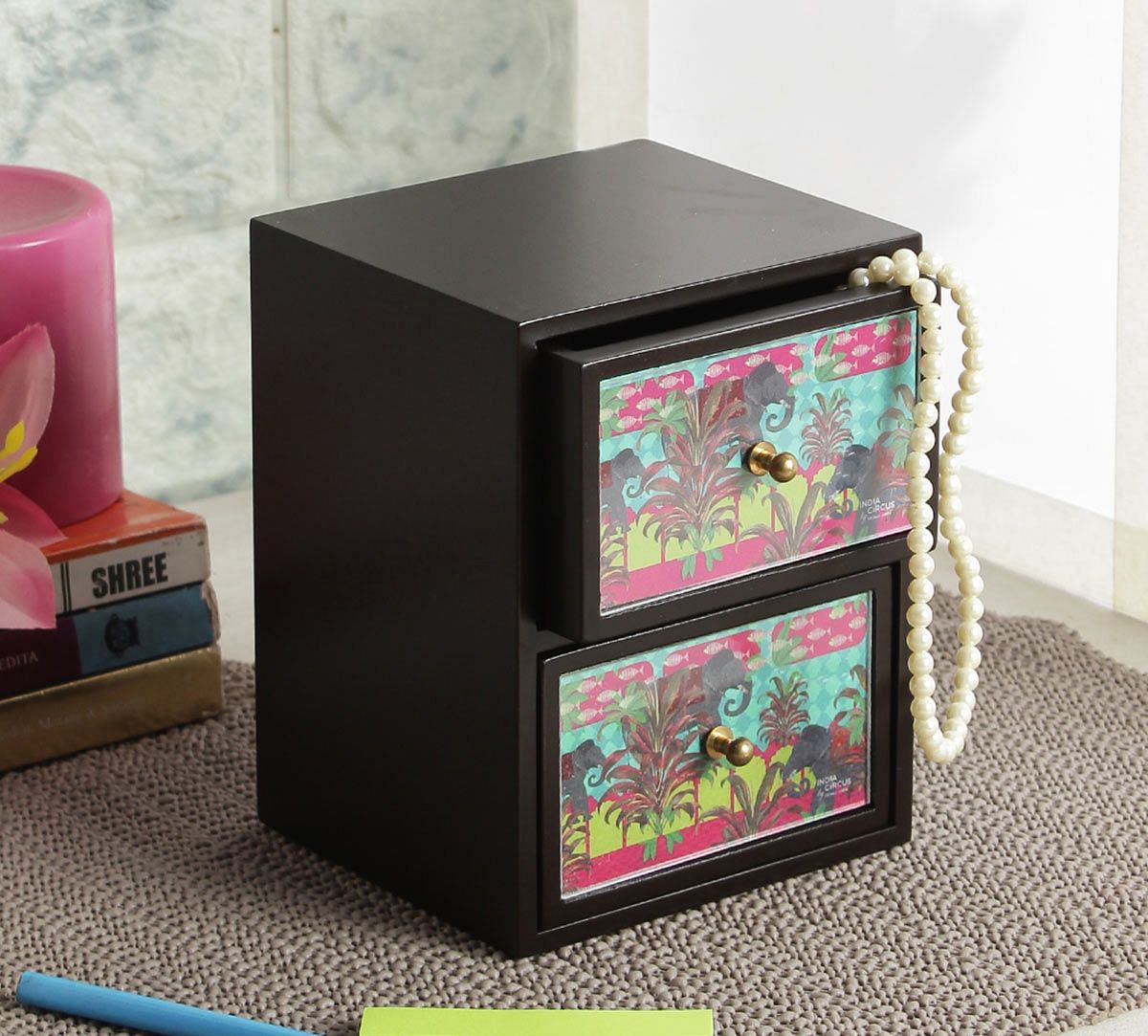 India Circus Countryside Tusker Chest of Drawer