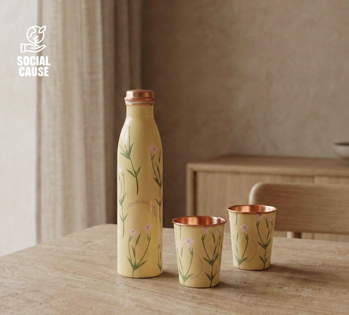 NGCPR Collection - Swaying Florals Copper Combo Set