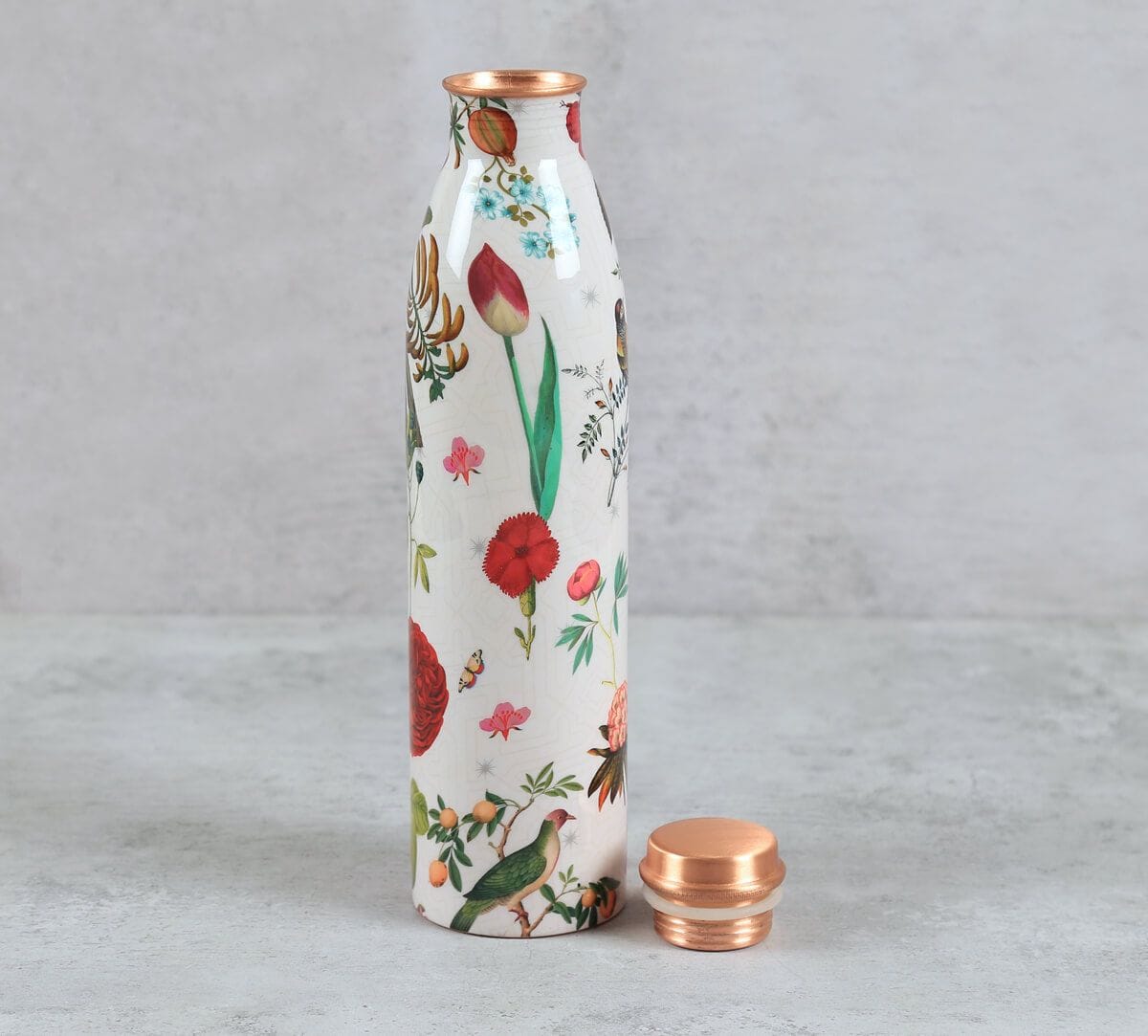 India Circus by Krsnaa Mehta Petal and Plume Copper Bottle