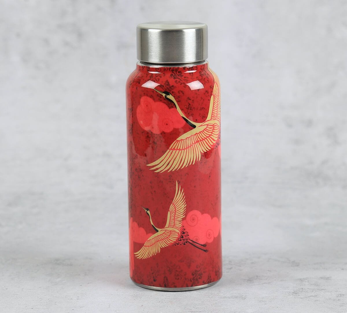 India Circus by Krsnaa Mehta Legend of the Cranes Small Steel Bottle