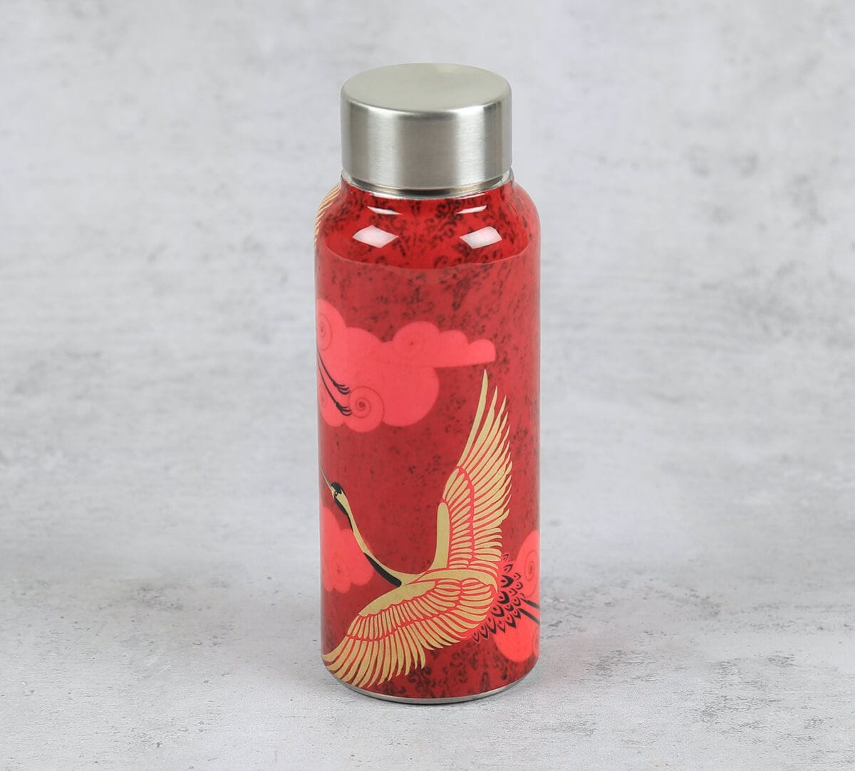 India Circus by Krsnaa Mehta Legend of the Cranes Small Steel Bottle