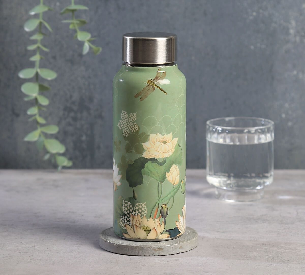 India Circus by Krsnaa Mehta Sage Serenity Small Steel Bottle