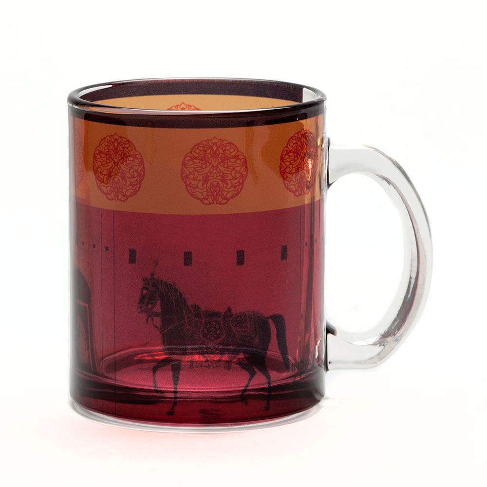 The Transcendant Stallion Glass Mug
