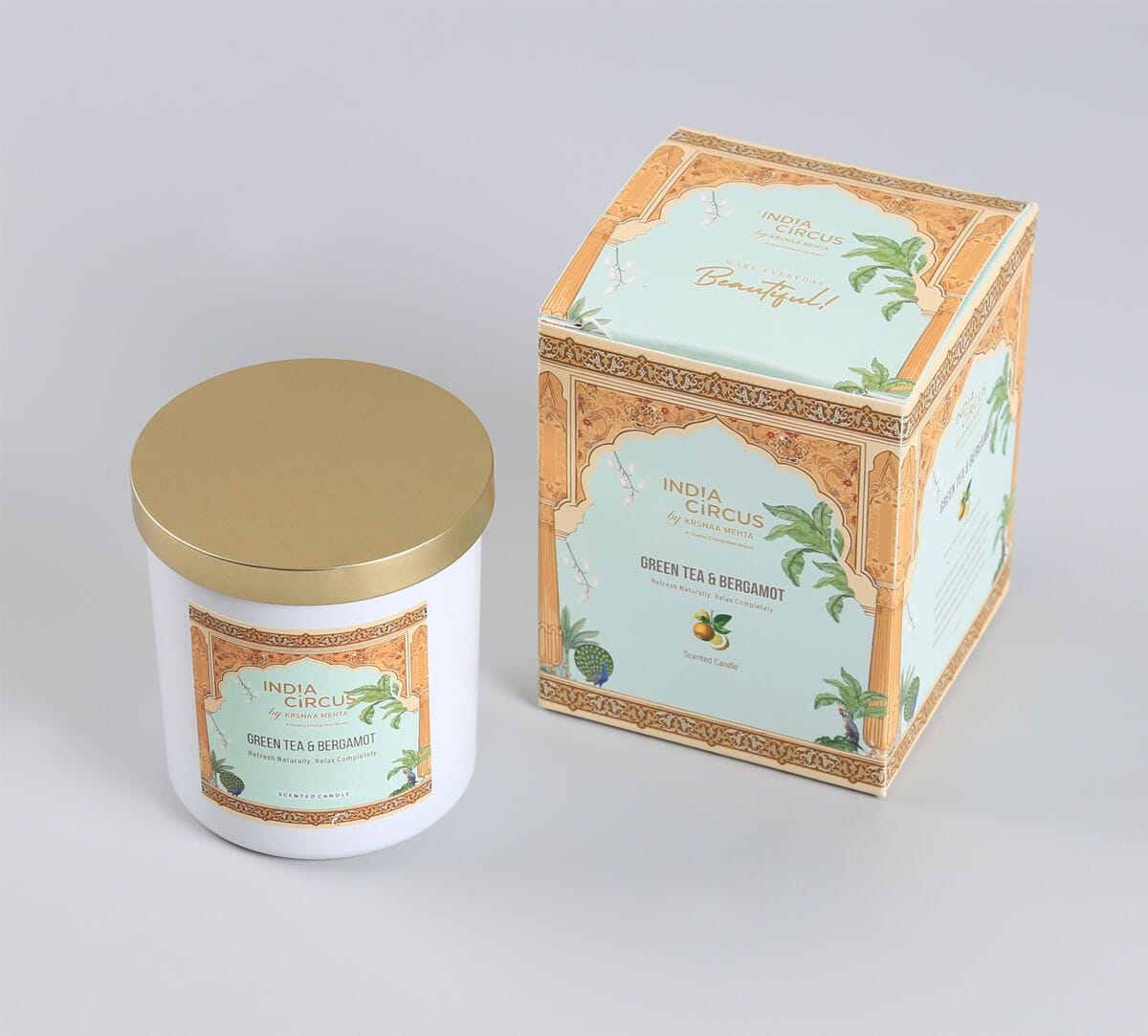 India Circus by Krsnaa Mehta Spicy Citrus Jar Candle