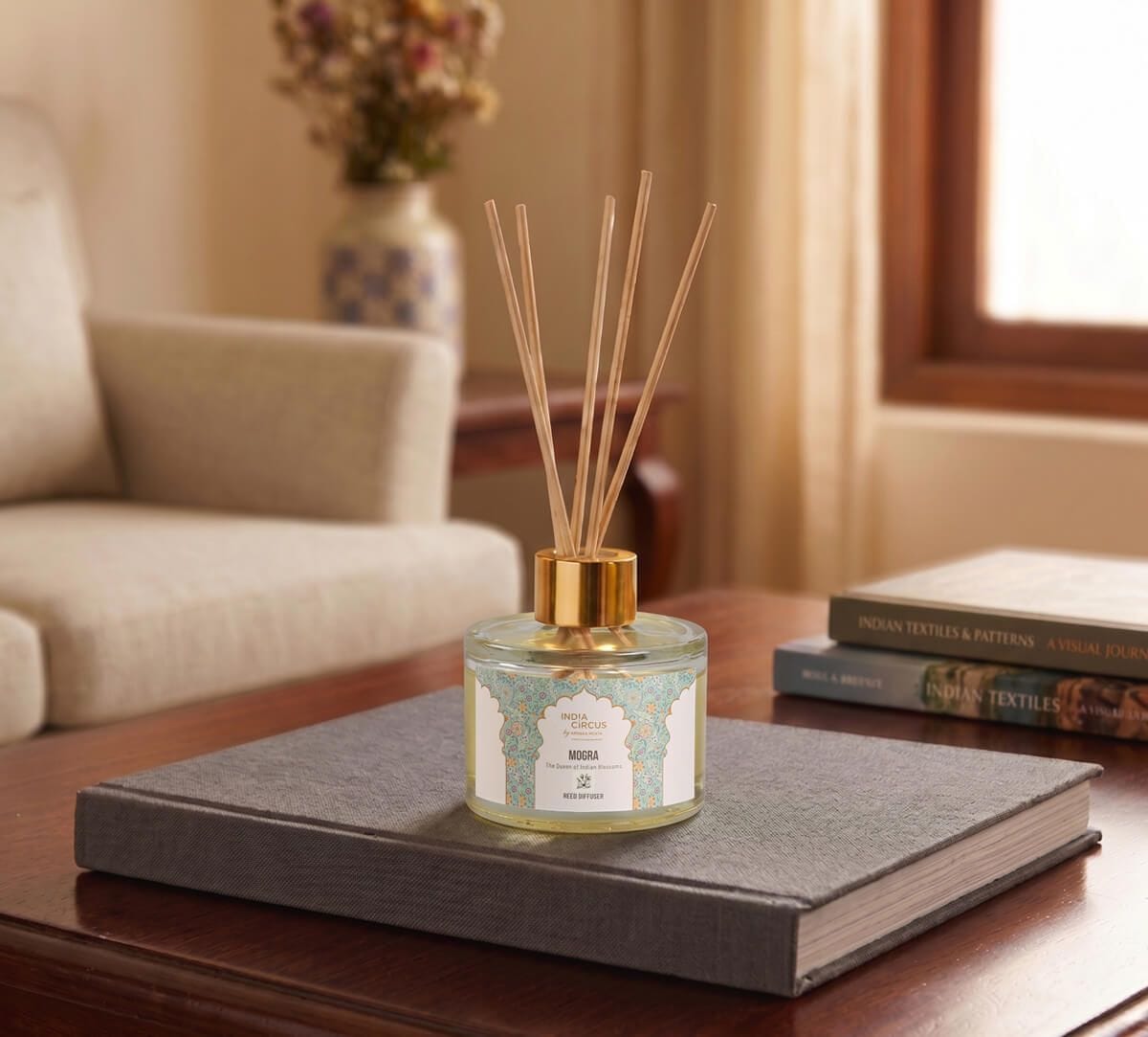 India Circus by Krsnaa Mehta Jasminium Reed Diffuser Set
