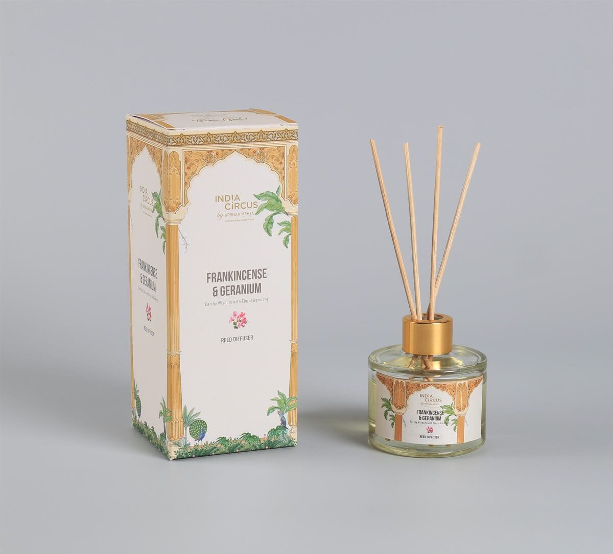 India Circus by Krsnaa Mehta Floral Notes Reed Diffuser Set