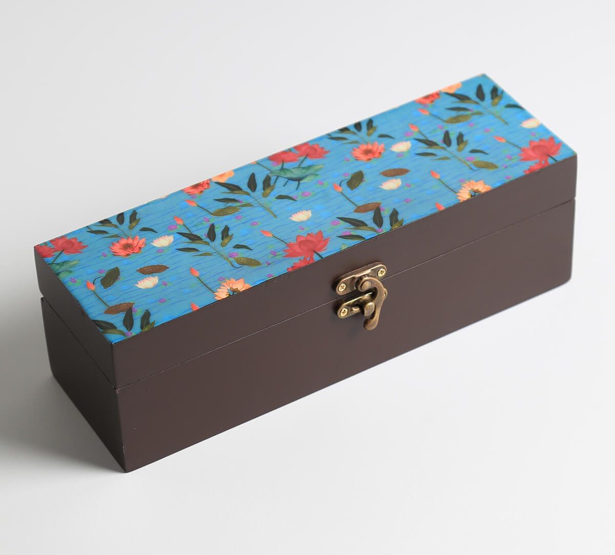 India Circus by Krsnaa Mehta Blossomy Mosaic Tea Bag Orgainser