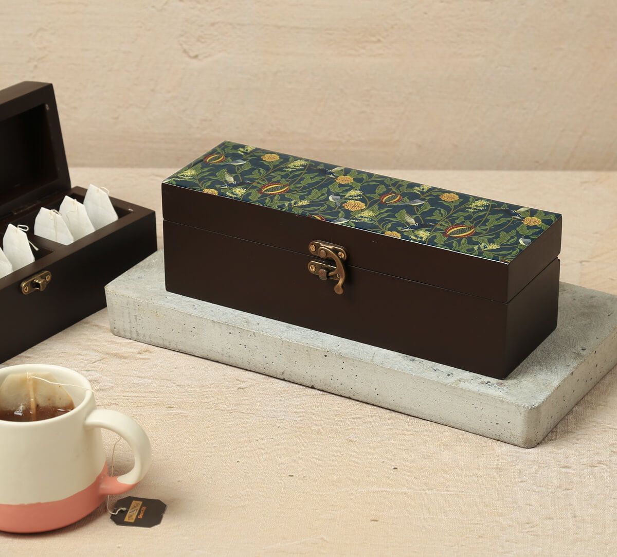 India Circus by Krsnaa Mehta Flights of Vivers Tea Bag Orgainser