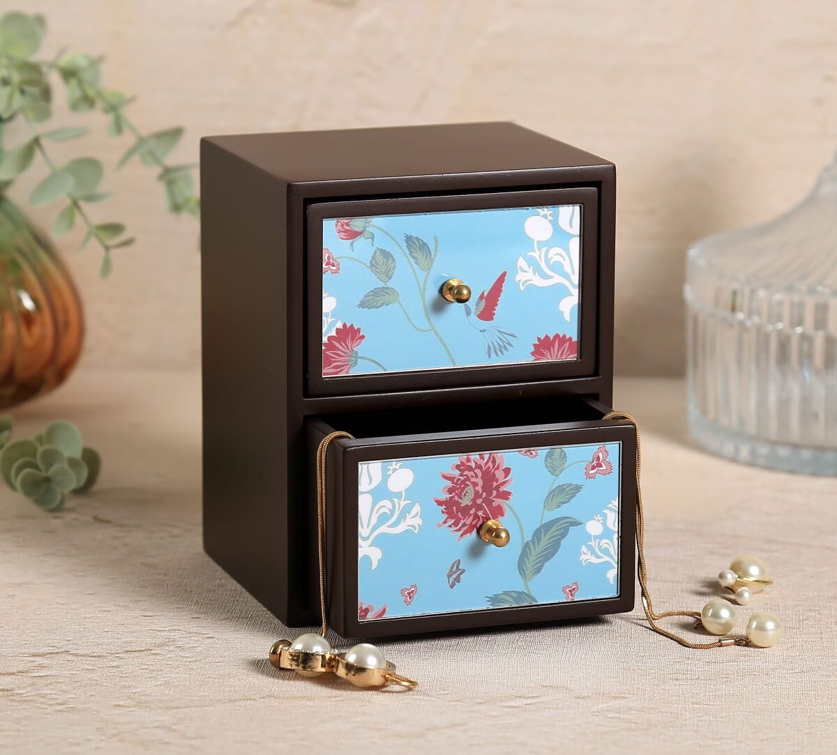 India Circus by Krsnaa Mehta Zinnian Jazz Small Chest of Drawer