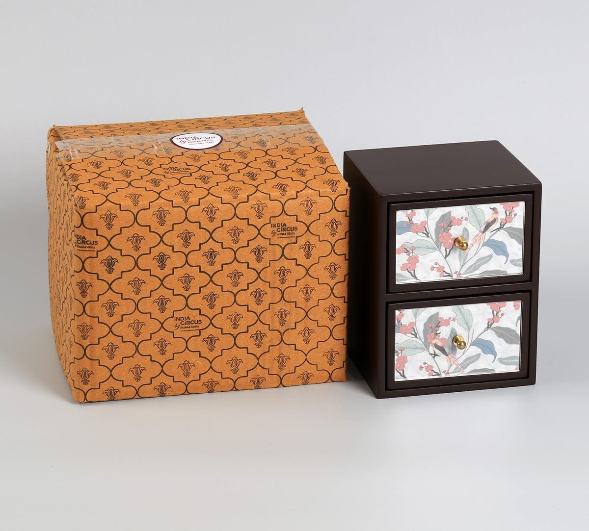 India Circus by Krsnaa Mehta Bird land paradise Small Chest of Drawer