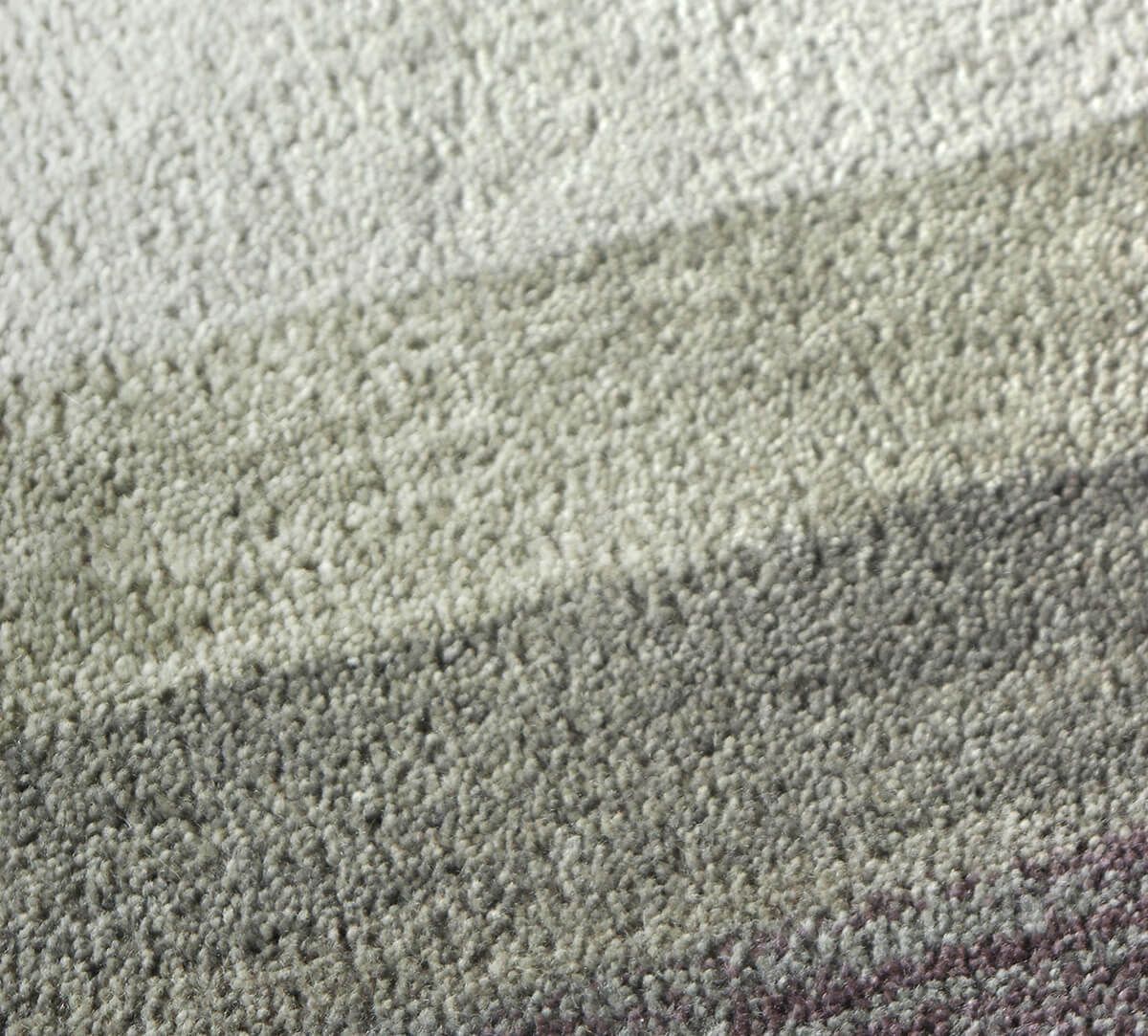 India Circus by Krsnaa Mehta Cream Repeating Rectangles 4ft x 6ft Rug