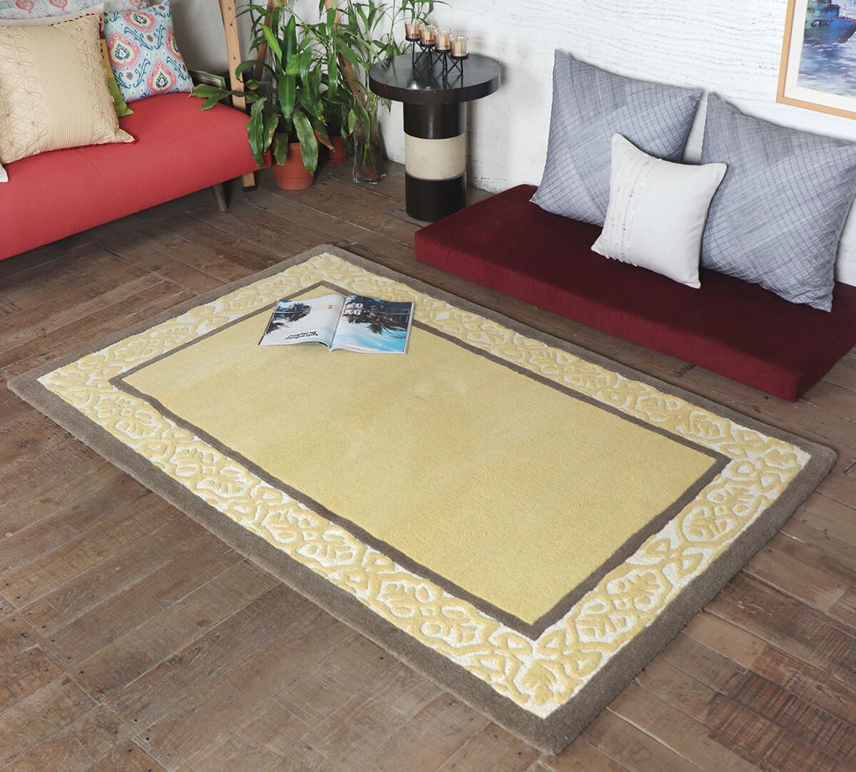 India Circus by Krsnaa Mehta Beautiful Boundaries 4ft x 6ft Rug