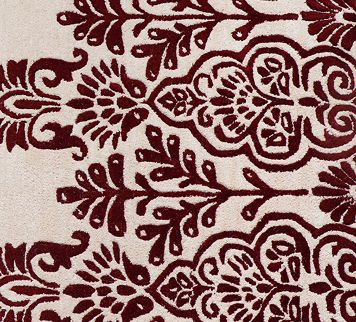 India Circus by Krsnaa Mehta Floral Fiesta 4ft x 6ft Rug