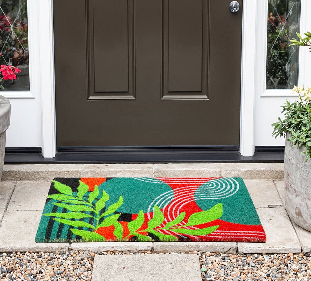India Circus by Krsnaa Mehta Foliage Movement Doormat
