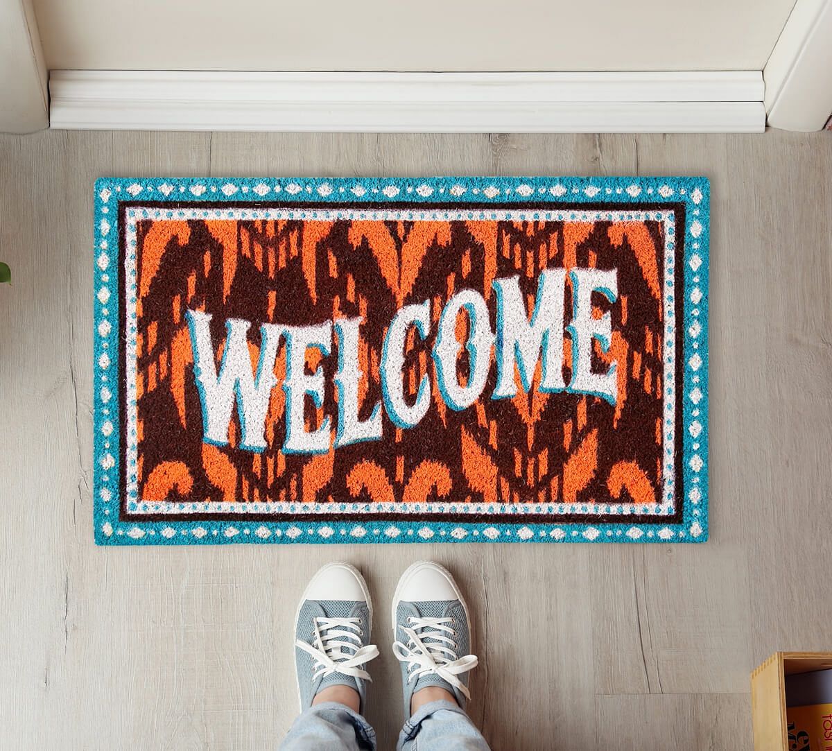 India Circus by Krsnaa Mehta Welcoming Hues Doormat